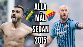 ALLA MÅL Mellan AIK och DIF Sedan 2015