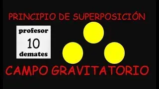 PRINCIPIO DE SUPERPOSICIÓN Campo gravitatorio Masas Puntuales