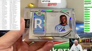 2024-25 TOPPS DYNASTY UEFA CHAMPIONS LEAGUE SOCCER 5 HOBBY BOX 100 МЕСТ СЛУЧАЙНЫЙ ИГРОКОВ #RP36