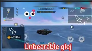 Free fire big bleach map ke bahar 60000 m deep map kab aaega shocking glej main gadi speed 1300 m