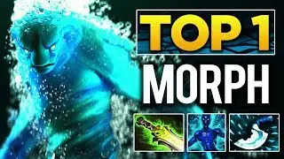 KAMIKAZE TOP 1 Morphling Spammer - UNREAL 83% WIN, 2200 Games - Dota 2 EPIC Gameplay