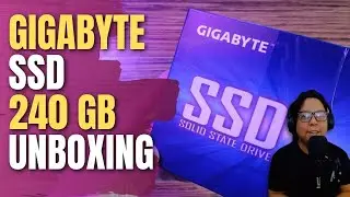 GIGABYTE SSD - JUST UNBOXING