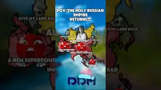 POV:The Holy Russian empire returns #history #geographythroughmaps #map
