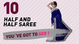 Half And Half Saree Collection, Fulfilled By Amazon // Sarees By Style