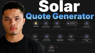 How To Take Thousands of Solar Jobs With AI (n8n tutorial)