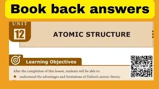 Tn samacheer class 8 science unit 12 atomic structure book back answers | learn bright academy