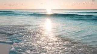 Peaceful Daytime Beach 🌊 Calm Meditation Music for Relaxation & Sleep (45 Minutes)