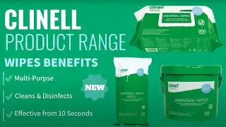 Clinell Products Cleaning   Surface Disinfectant Wipes