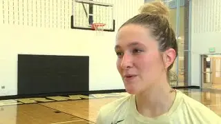 Homestead grad Karissa McLaughlin adjusting to college basketball at Purdue - video courtesy: WLFI-T