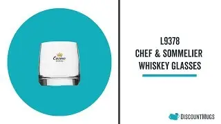 Promotional 13.5 oz. Chef & Sommelier Whiskey Glasses