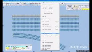 Tutorials on Templot 6  -  Double Tracks, Cross-Overs & Loops (46mins)