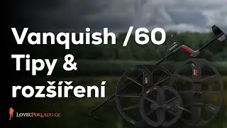 Detektory Minelab Vanquish řady 60 - typy a roz&scaron;&iacute;řen&iacute;