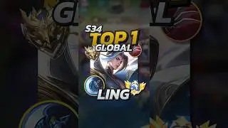 89% Winrate Ling S34 Build! Mobile Legends #mobilelegends #mlbb #gaming