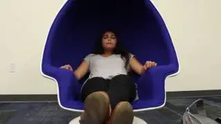 Slow Down with New Egg Chairs | UCSB Health & Wellness