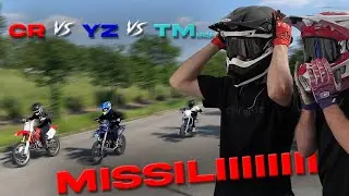 CR VS YZ VS TMerda / cross vs supermotard