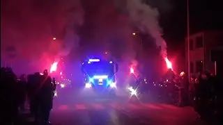[Przywitanie nowego wozu] OSP Osiek nad Notecią 559[P]20 GCBA 7/52 SCANIA P450 4&times;4  SZCZEŚNIAK