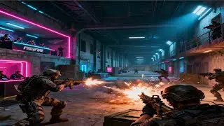 No Commentary COD4 Modern Warfare | Epic Military Action - GamephobX