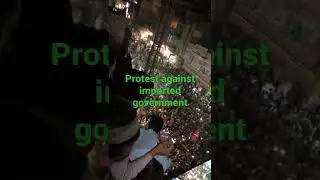 Protest against imported government