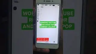 YouTube ReVanced WORKING on Android 5 Lollipop! #youtube #shorts #oldphone
