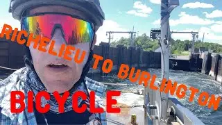 Solo bicycle tour of Quebec!  St. Jean sur Richleux to Burlington Vt. 