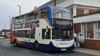 Journey on Route 62 | NK58AEW/19382 - Stagecoach North East: Dennis Trident 2/ADL Enviro 400