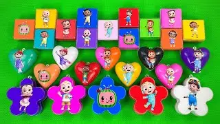 Mixed Shapes; Looking For Cocomelon Slime In Children Play Area - Satisfying Slime ASRM ABC349