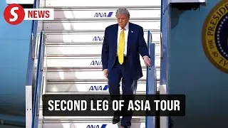 Trump arrives in Tokyo after attending Asean Summit
