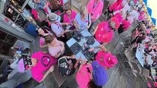 Pink Pedal Party, Pensacola Beach
