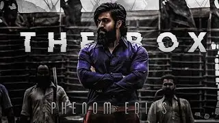 Rocky bhai ft. The box || kgf || PHENOM Edits  #kgf #kgfchapter2 #PHENOMEdits