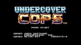 Snes UNDERCOVER COPS by IREM - re-release by Retro-bit PLAY and CHAT