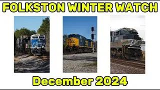 FOLKSTON WINTER WATCH 2024 (Heritage Units, Hornshows, and more)