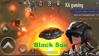 gunship battle | Black Sun in custom mission Trident RUSH