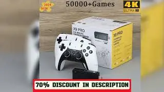 A must-have product!&nbsp;New X9 Pro Retro 4K 3D Game Stick TV HD Video Game Console 905X3 256G 50000 G