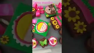 doces personalizados /pasta americana/tema marcha eo urso.