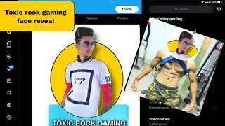 TOXIC ROCK GAMING FACE REVEAL AND X ID 🤭@rock-live90