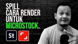 Cara ku Render Animasi Footage di After Effects untuk Asset Microstock |#adobestock #shutterstock