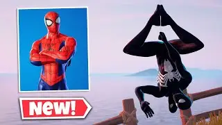 NEW SPIDER-MAN Skin Gameplay in Fortnite!
