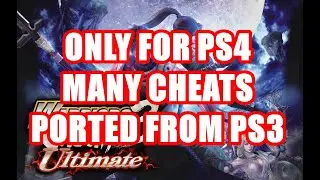 PS4 Warriors Orochi 3 Ultimate Many Cheats (savewizard required)