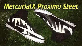 Nike MercurialX Proximo Street Turf Black Reflective - Review + On Feet