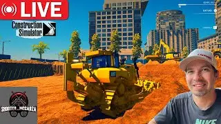 🔴Live IRL: Heavy Equipment Operator Simulator with Joysticks | Realistic Excavator & Dozer Action!