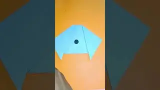 Cute dog paper origami craft #diy#craft #art #