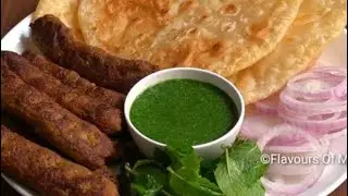 Seekh with laccha paratha recipe || Mumbai style seekh paratha || Cook with naima