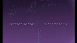 Russian helicopter fire 80mm S 8 rockets salvo view in infrared
