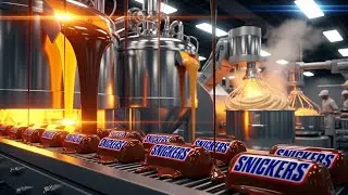 How Snickers Bars Are Made Inside the World-Famous Chocolate Factory