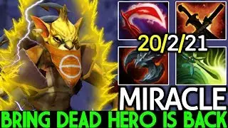 MIRACLE [Bounty Hunter] Pro Bring Dead Carry Hero is Back 7.23 Dota 2
