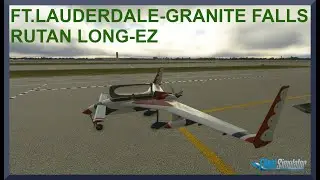 Fort Lauderdale (KFLL) to Granite Falls (KGDB) | Rutan Long-EZ | MSFS