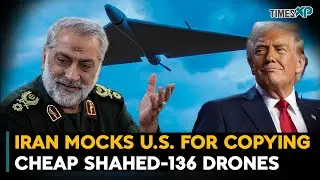 Iran Mocks U.S. For Copying Cheap Shahed 136 Drones| Iran-Israel War