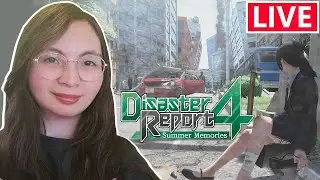 🔴Lets survive an earthquake! | Disaster Report 4: Summer Memories
