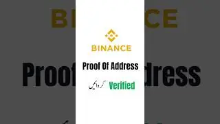 Binance Proof Of Address Verification | Binance Verified Plus Document 📄 #trading #binance #crypto