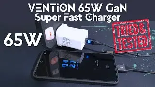 VENTION 65W GaN Super Fast Charger - Unboxing & Testing